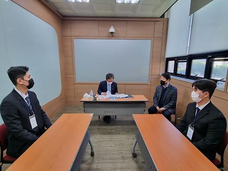 은산해운항공 지원자 총장 면접